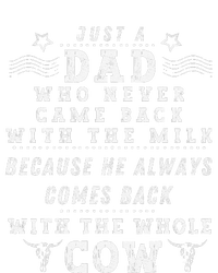 Just A Dad Who Always Came Back With The Milk Fathers Day T-Shirt