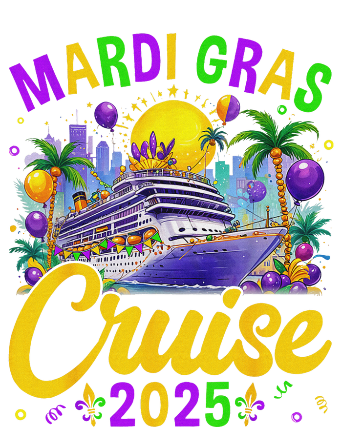 Mardi Gras Carnival Cruise 2025 Family Cruising Mask T-Shirt