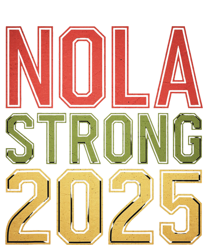 Nola Strong 2025 New Orleans Resilient Community Pride Youth Performance Sprint T-Shirt