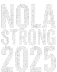 Nola Strong 2025 Red New Orleans Support Flat Bill Trucker Hat