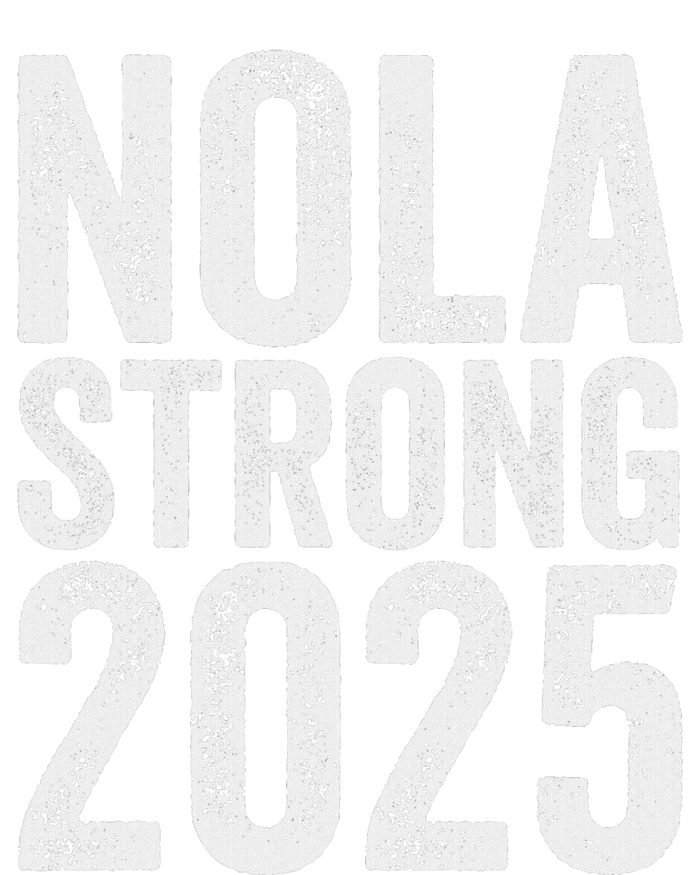 Nola Strong 2025 Red New Orleans Support Flat Bill Trucker Hat