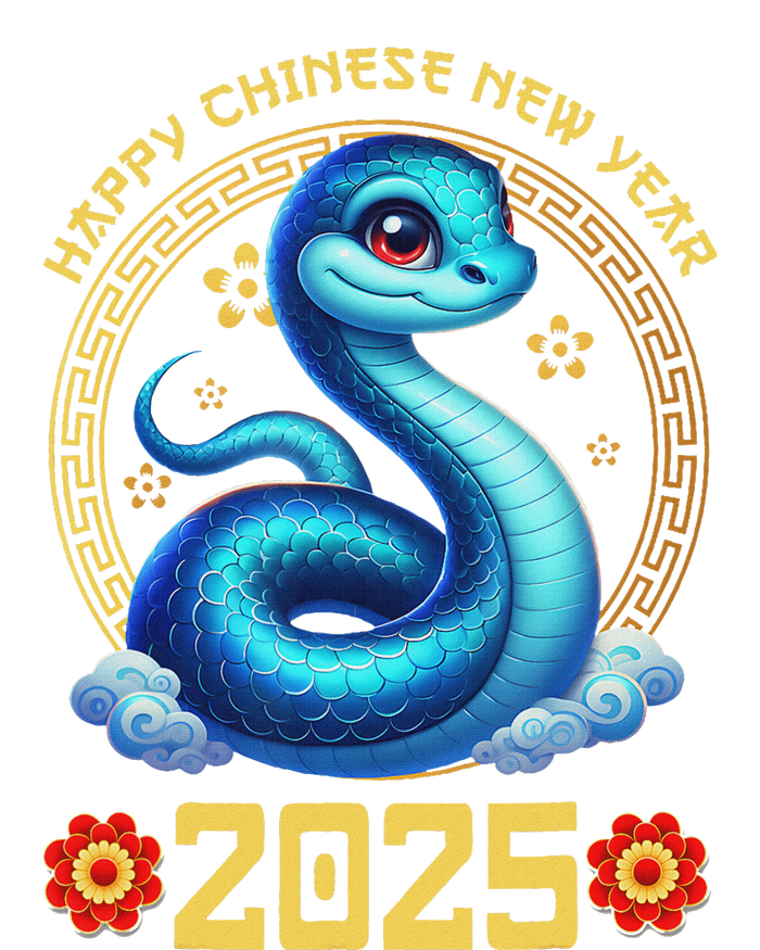 Happy Lunar New Year 2025 Year Of The Snake Zodiac Sign T-Shirt