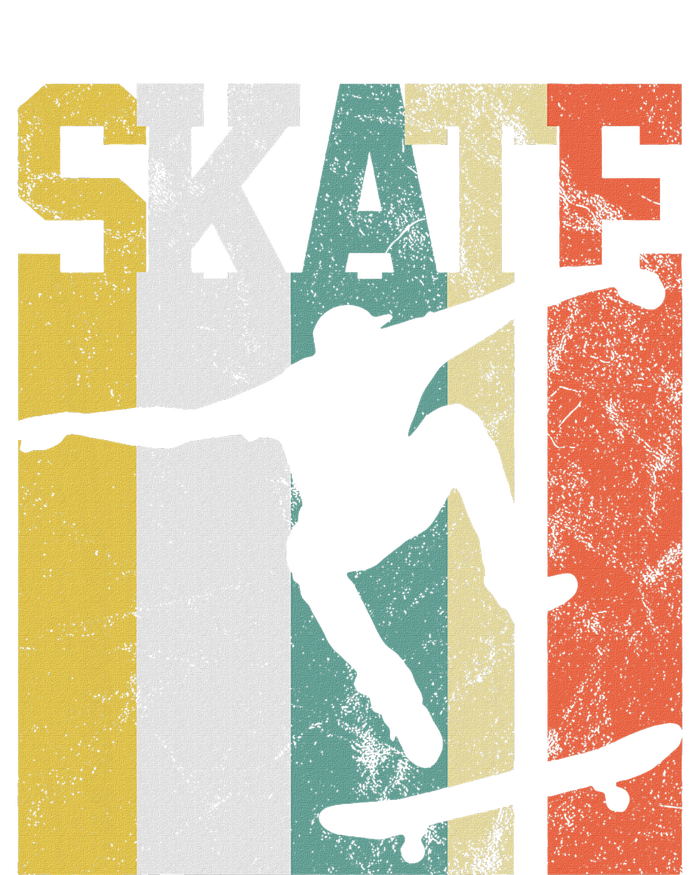 Skate Skateboarder Gift Skateboard Retro Tie-Dye T-Shirt