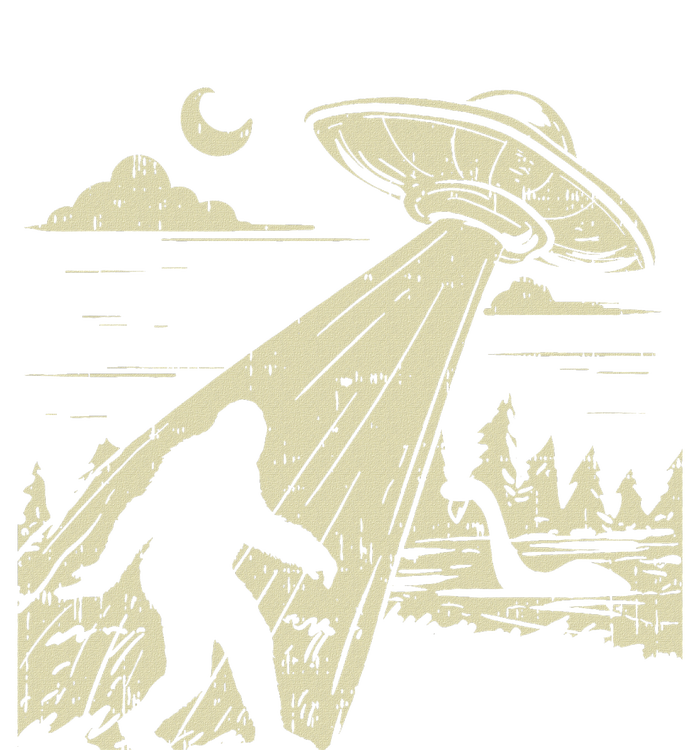 Ufo Bigfoot Sasquatch Lochness Monster Funny Believe Gift T-Shirt