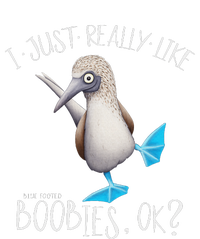 Really Like Boobies! Funny Bold Blue Feet Booby Humor Tall T-Shirt