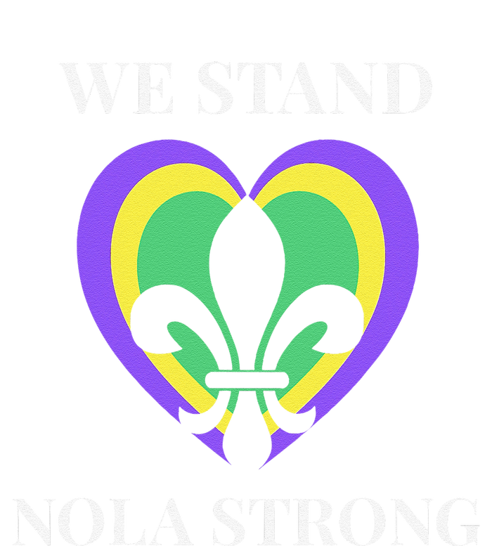 We Stand Nola Strong New Orleans Cooling Performance Crew T-Shirt