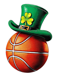 St. PatrickS Day Basketball Hat Sticker Sports & Luck T-Shirt