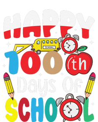 Happy 100th Day Of School Tie Dye Rainbow 100 Days Smarter Tall Long Sleeve T-Shirt