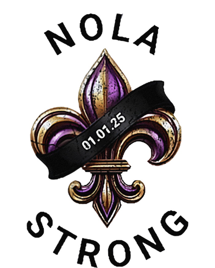 New Orleans Nola Strong Heart New Orleans Strong Magnet