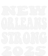 Nola Strong 2025 Never Forget New Orleans Funny Reto Groovy T-Shirt