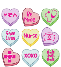 Nurse Conversation Hearts Valentines Day T-Shirt