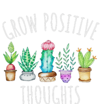 Grow Positive Thoughts Cactus Succulents Plants Mindset City Backpack