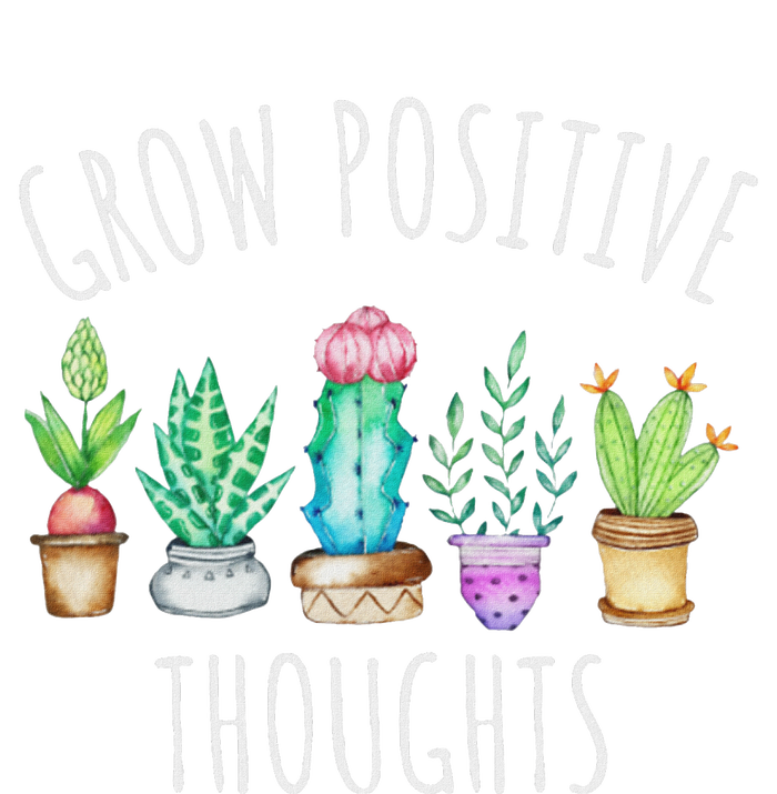 Grow Positive Thoughts Cactus Succulents Plants Mindset City Backpack