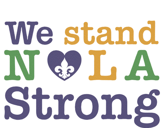 Funny Louisiana Culture T Vintag We Stand Nola Strong Appare T-Shirt