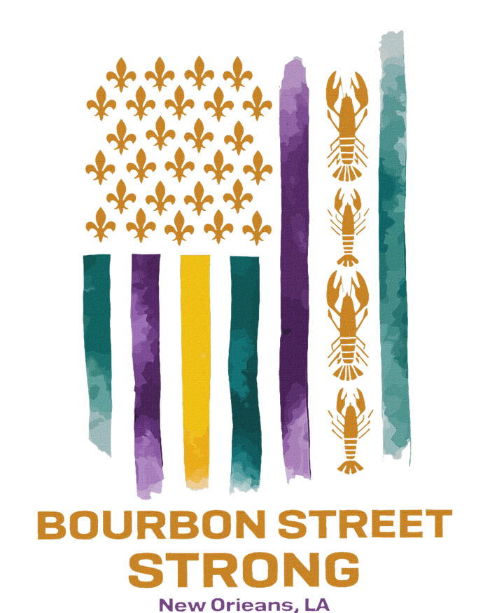 New Orleans Strong 2025 Bourbon Street Strong T-Shirt