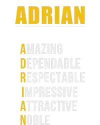 Adrian Name First Letter List Of Describing Words T-Shirt