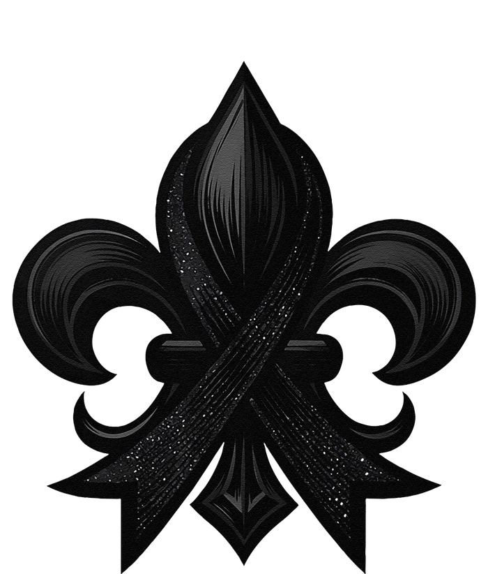 New Orleans Strong 2025 Nola Strong Support Fleur De Lis Yupoong Adult 5-Panel Trucker Hat