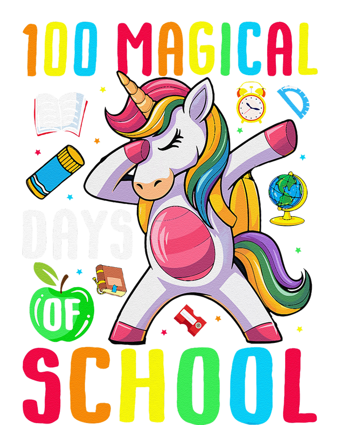 100 Magical Days Of School 100th Day Unicorn Teacher T-Shirt