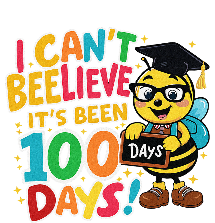 I CanT Believe Its Been 100 Days Funny Bee 100th Day School T-Shirt