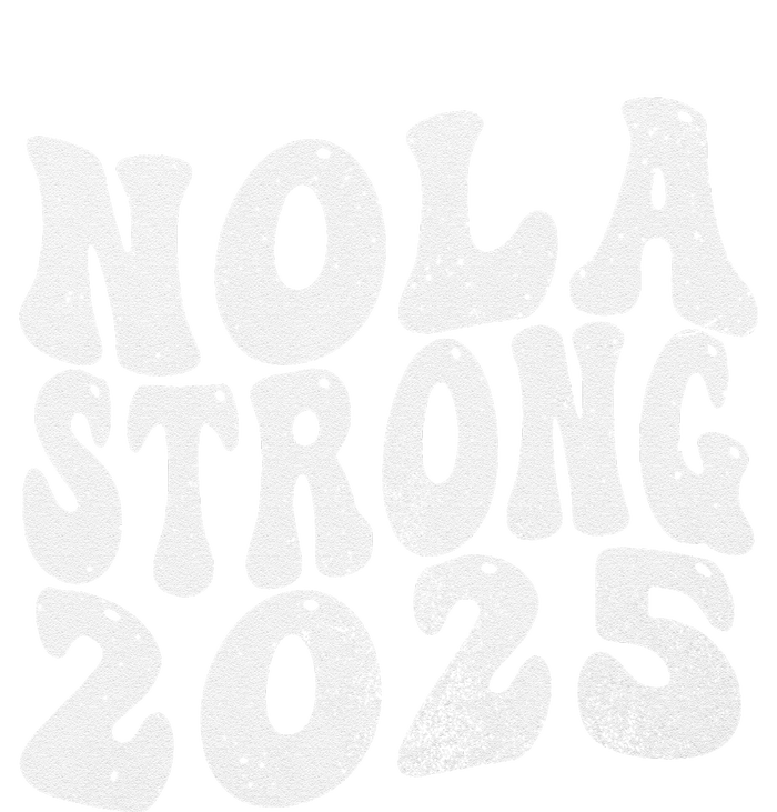 Nola Strong 2025 Rednew Orleans Support T-Shirt