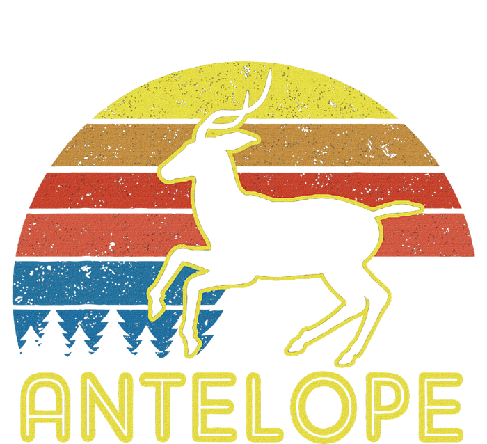 Antelope T Antelope Vintage Retro Sunset Style T-Shirt