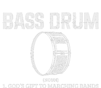 Bass Drum Definition Funny Marching Band Drummer Gift Metallic Star Ornament