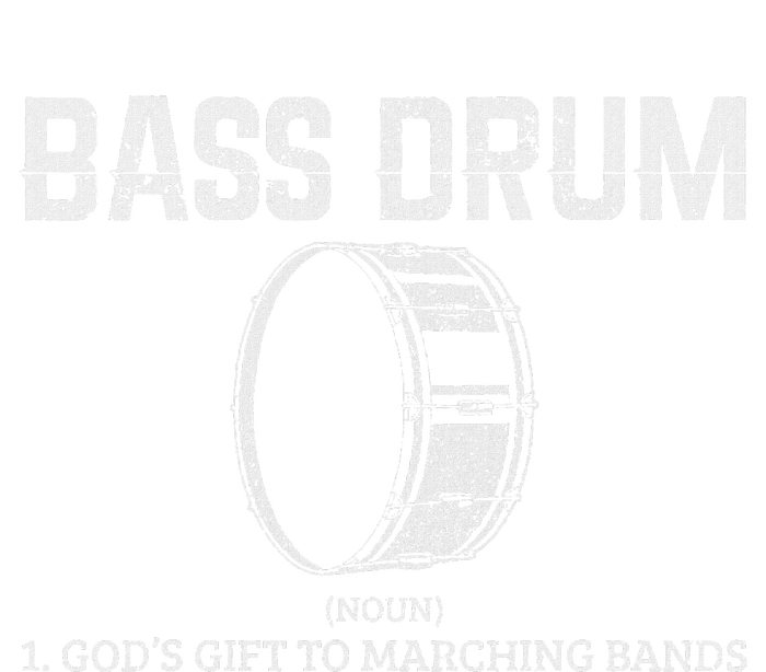 Bass Drum Definition Funny Marching Band Drummer Gift Metallic Star Ornament