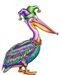 Pelican Mardi Gras Carnival Animal Lover T-Shirt