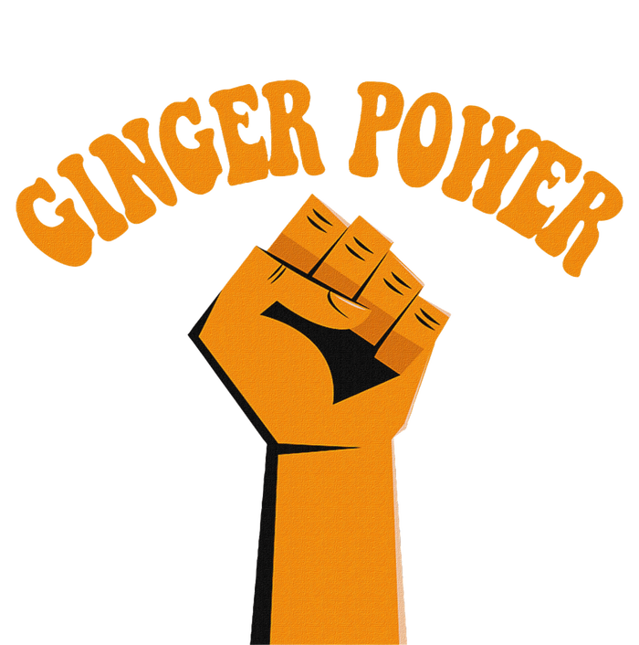 Ginger Power Funny Redhead Fist In The Air Sustainable Beanie