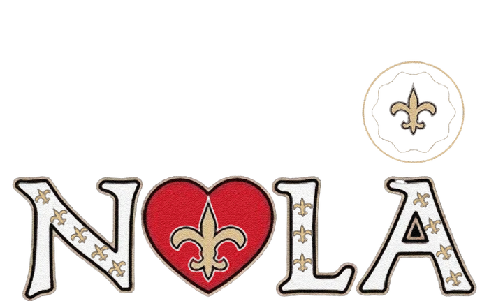 Nola Strong 2025 Rednew Orleans Support T-Shirt