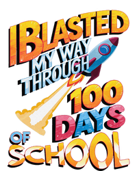 I Blasted Through 100 Days Of School Rocket Fun Teacher T-Shirt