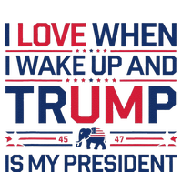 I Love When I Wake Up Trump President Usa Fans Liberal Tears T-Shirt