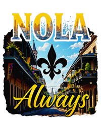 Always Support Nola Always Nola Never Forget New Orleans T-Shirt