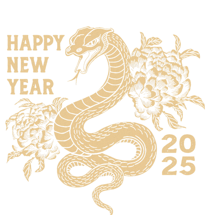 Year Of Snake 2025 Happy Lunar New Year 2025 Grandma Grandpa T-Shirt