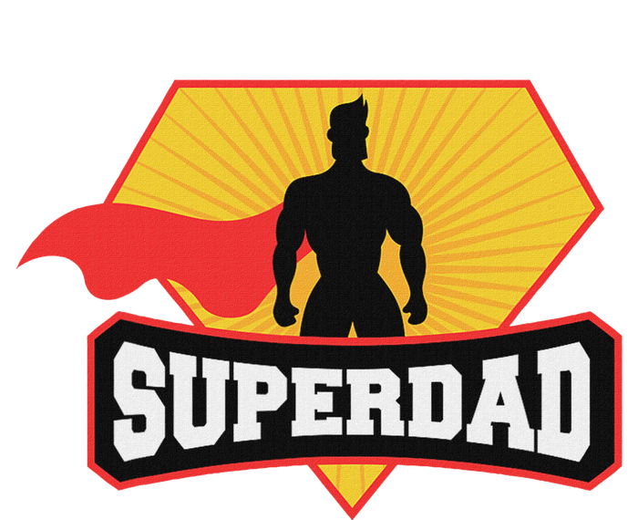 Superdad Superhero Themed For Fathers Day T-Shirt