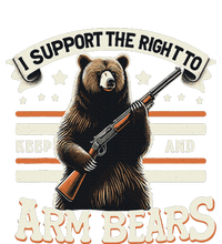 Support Right To Keep And Arm Bears Humorous Wildlife Rights T-Shirt