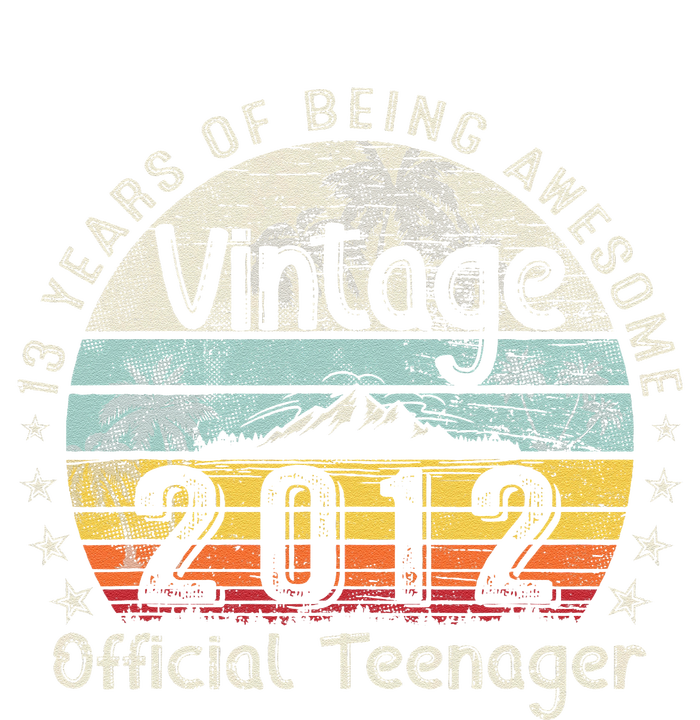 13 Yr Old Gifts Vintage 2012 Teenager 13th Birthday Gift T-Shirt