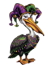 Mardi Gras Pelican Louisiana Parade Animal Lover Gift T-Shirt