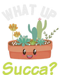 What Up Succa Kawaii Cactus Succulent Pun T-Shirt