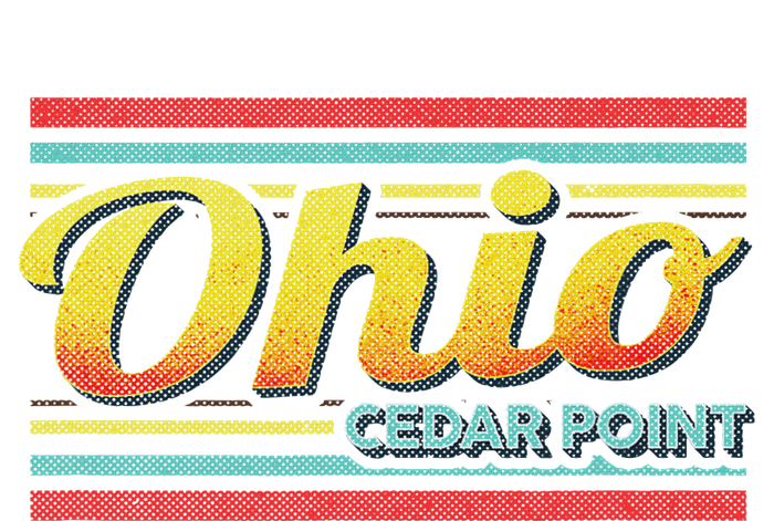 Cedar Point Ohio Souvenir Gift 70s 80s Style T-Shirt