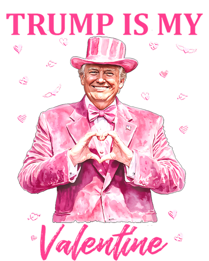 Retro Trump Is My Valentine Trump Valentines Day Gift T-Shirt