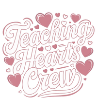 Teaching Hearts Crew Love Heart Teacher Funny Valentines Great Gift Pom Pom 12in Knit Beanie