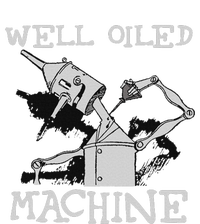 Tin Man T Art Well Oiled Machine Retro Wizard Of Oz T-Shirt