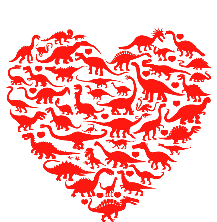 Dinosaur Love Heart T Rex Cute Valentines Day T-Shirt