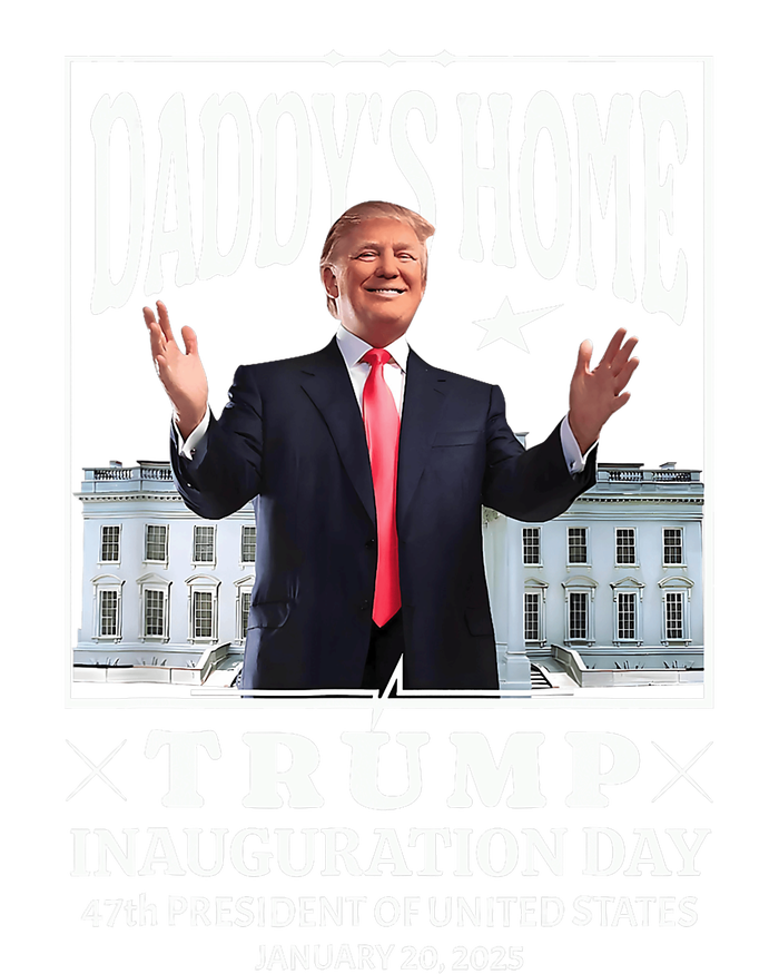 Daddy Home Donald Trump Inauguration Day 2025 Wool Snapback Cap