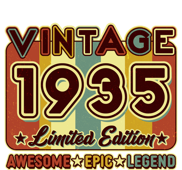 Vintage 1935 90th Birthday Limited Edition Awesome Epic Legend T-Shirt