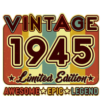 Vintage 1945 80th Birthday Limited Edition Awesome Epic Legend T-Shirt