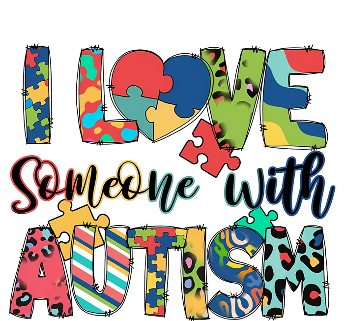 I Love Someone With Autism T-Shirt