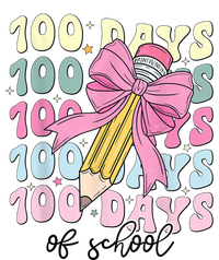 100 Days Of School Coquette Bow 100th Day Of School T-Shirt