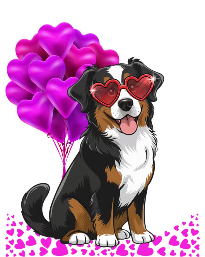 Bernese Mountain Dog Mom Valentine’S Day Pet Lover Design Cute Gift T-Shirt